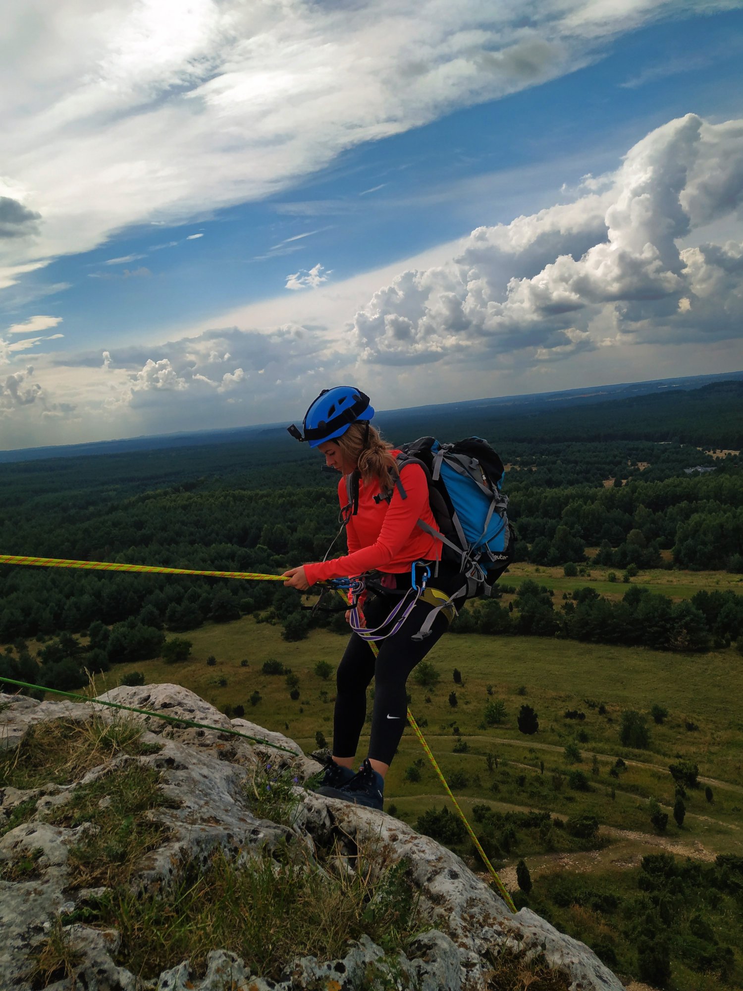 Wspinaczka sportowa – szkolenie z asekuracji dolnej i górnej