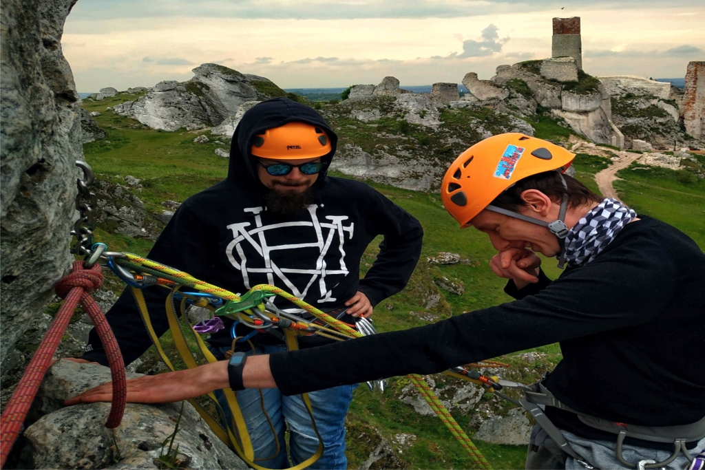 Kurs wspinania w skale